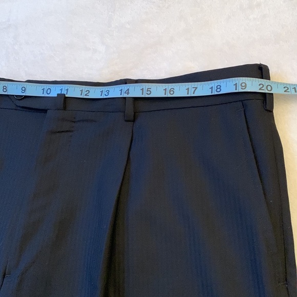 Coppley men’s black pin stripped suit - Picture 8 of 12